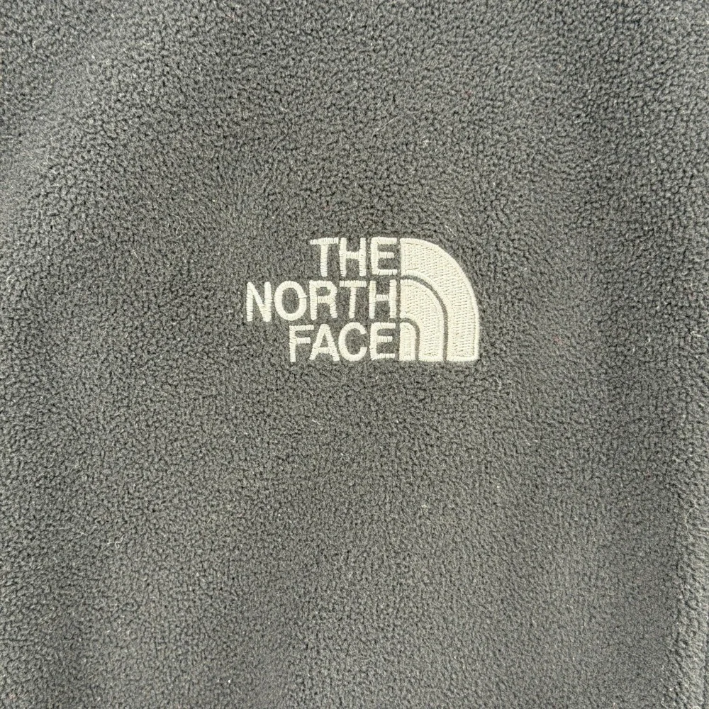 The North Face Fleece Jacket Mens XXL Black Full Zip GORE-TEX Raintex Mock Neck